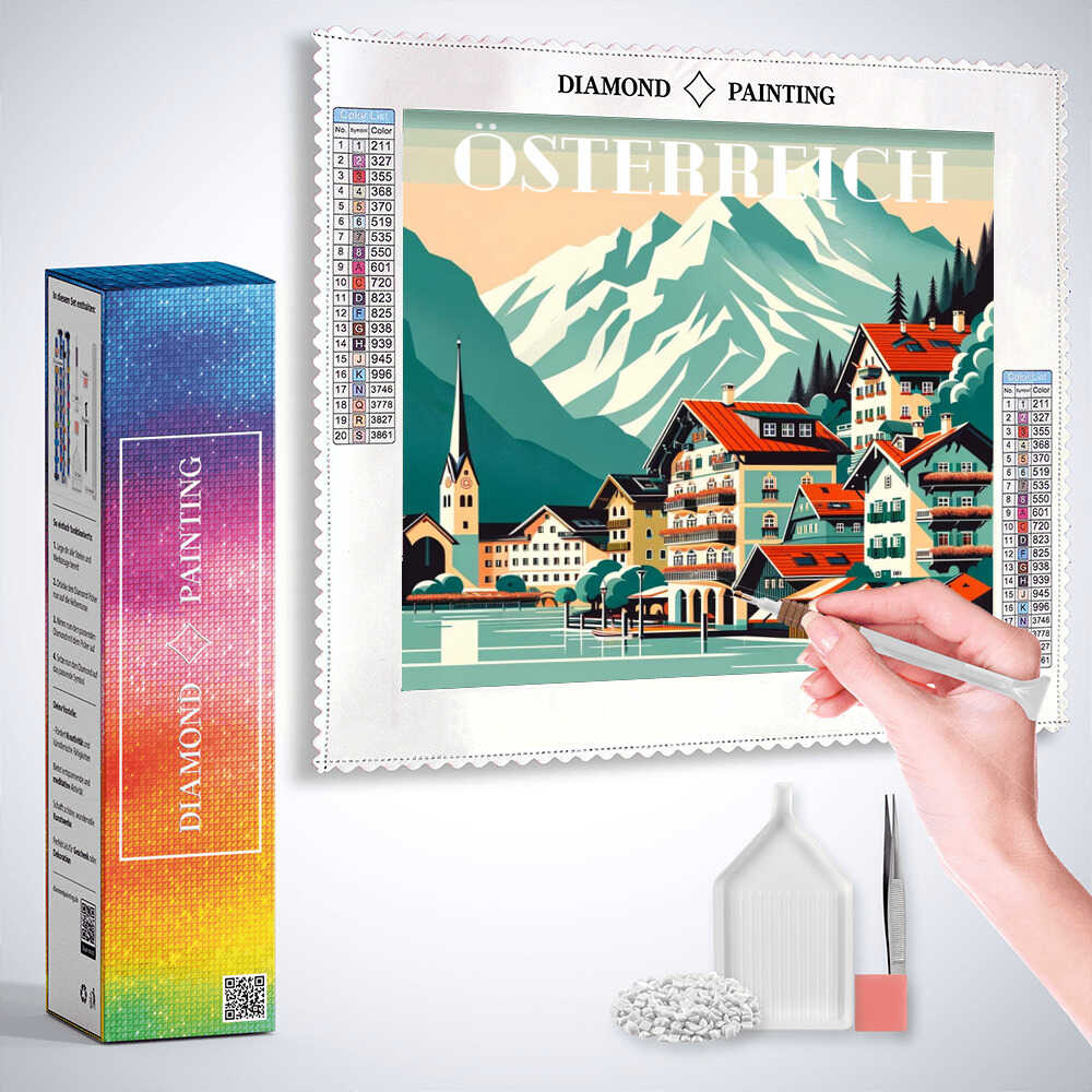 Diamond Painting - Alpiner Zauber