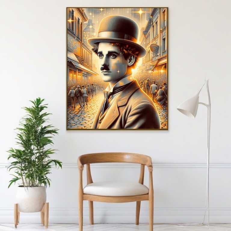 Diamond Painting - Charlie Chaplin