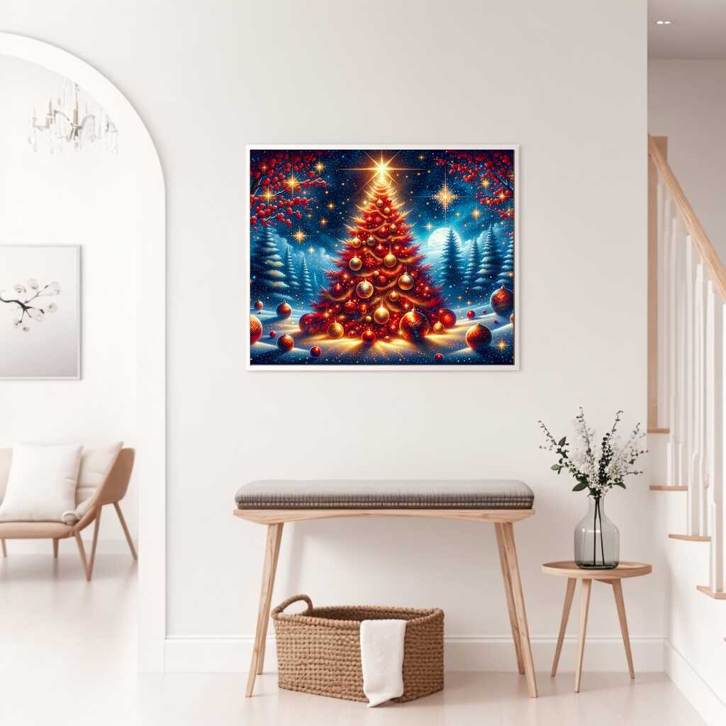 Diamond Painting - Funkelnder Weihnachtsbaum