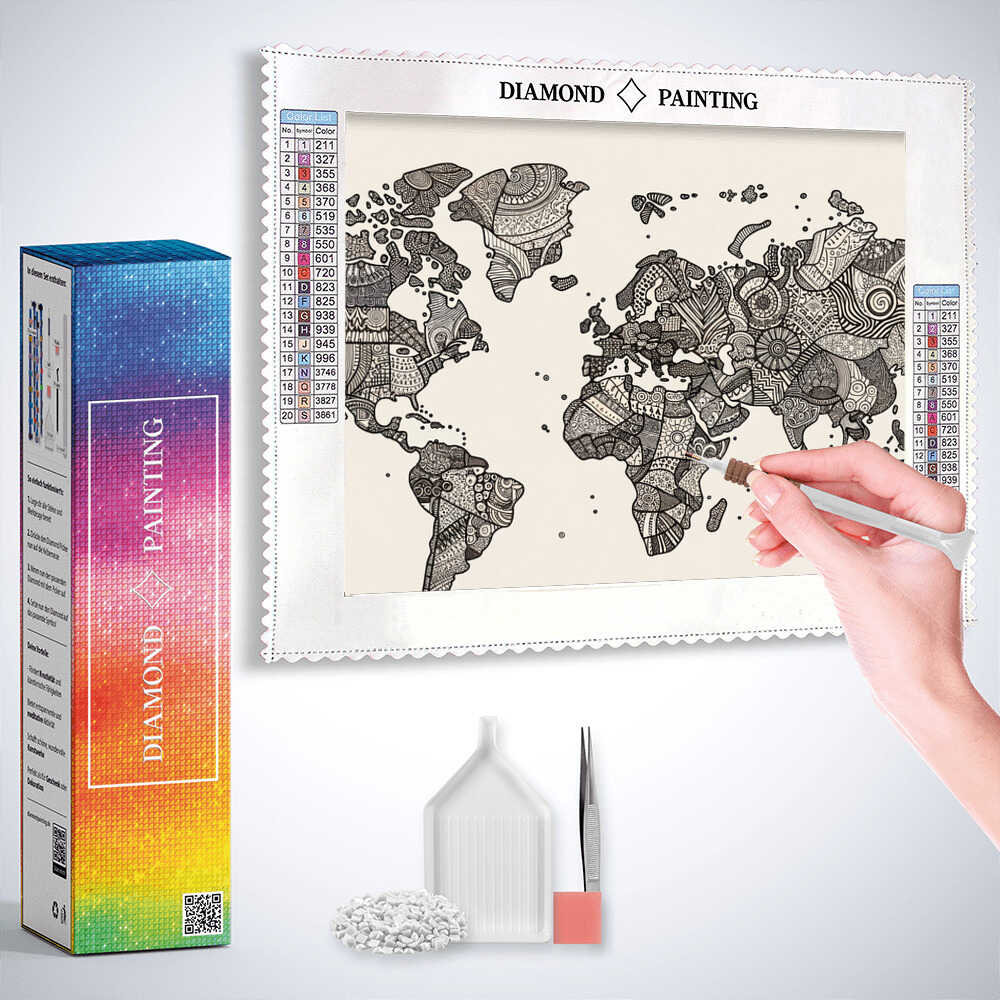 Diamond Painting - Welt der Muster - Jetzt kaufen