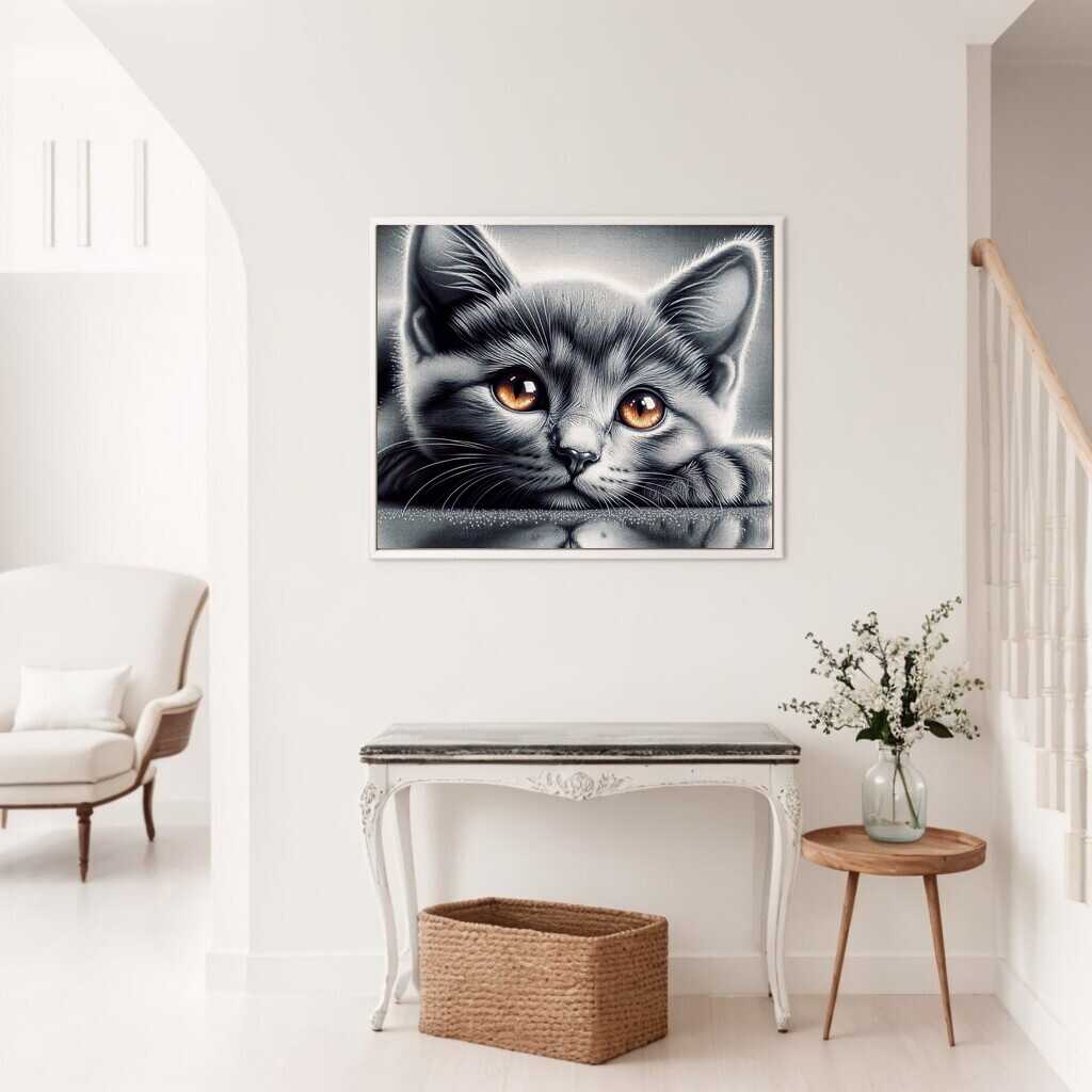 Diamond Painting - Chilling Cat