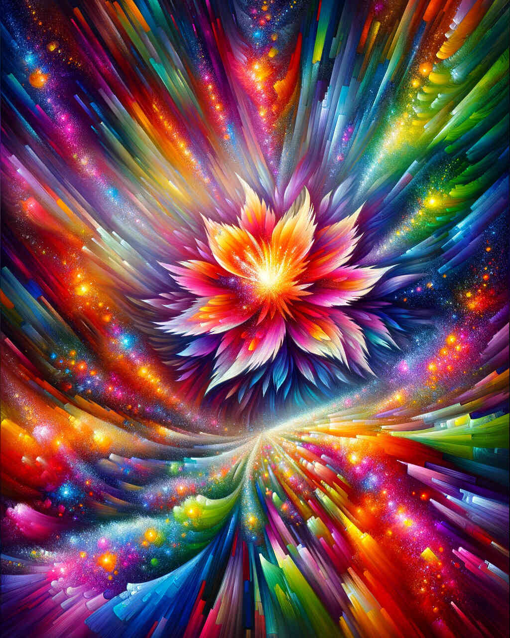 Diamond Painting - Traumhafte Blüte