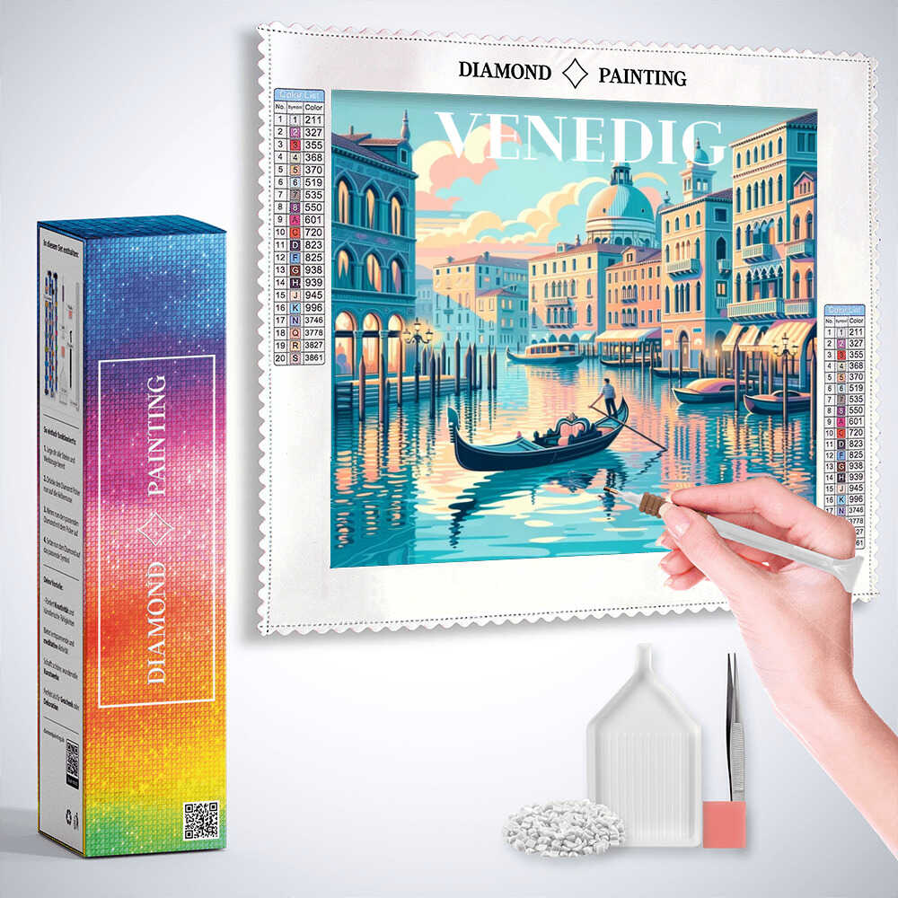 Diamond Painting - Sehnsucht nach Venedig