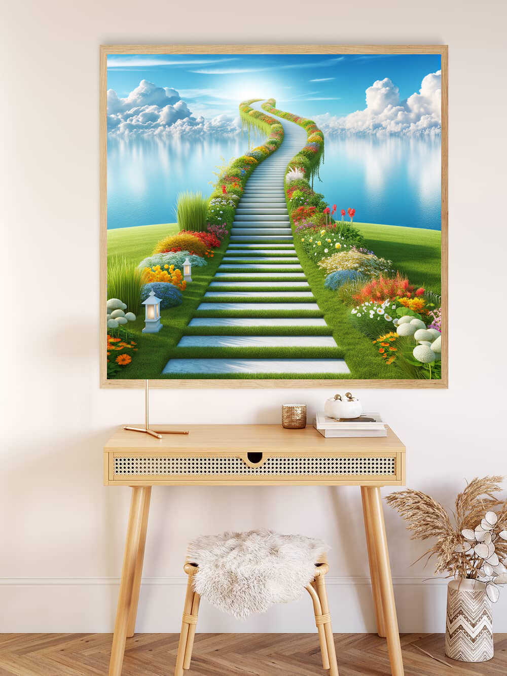 Diamond Painting - Pfad ins Paradies