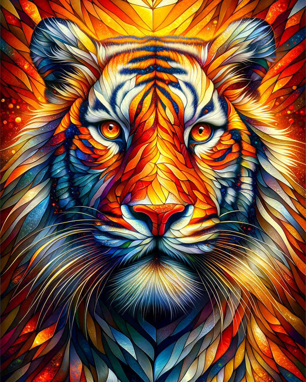 Diamond Painting - Tiger Ruf