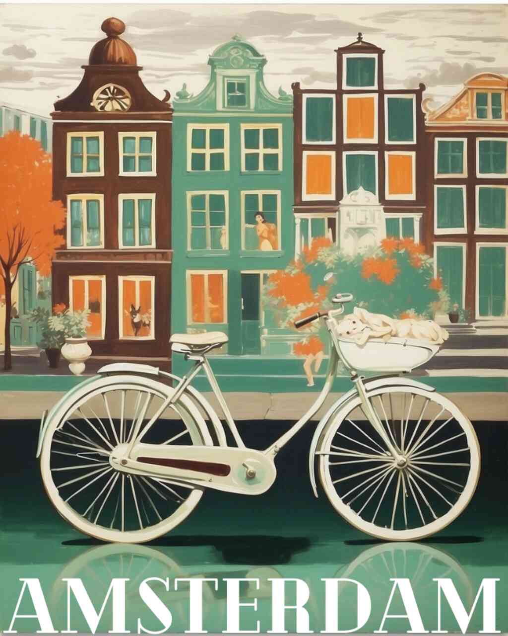 Diamond Painting - Amsterdams Idyll