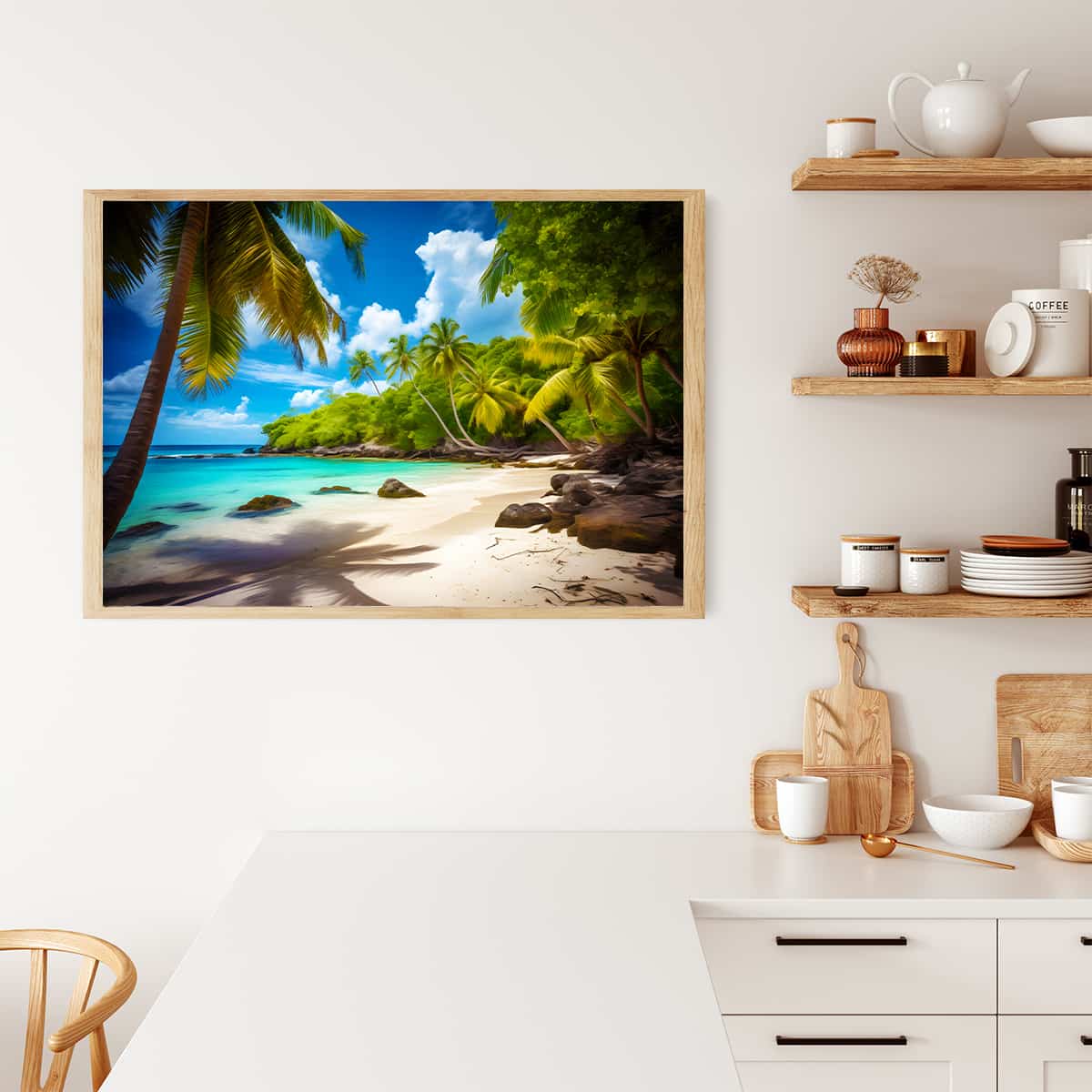Diamond Painting - Beach - gedruckt in Ultra-HD - Horizontal, Landschaft, Neu eingetroffen, Strand