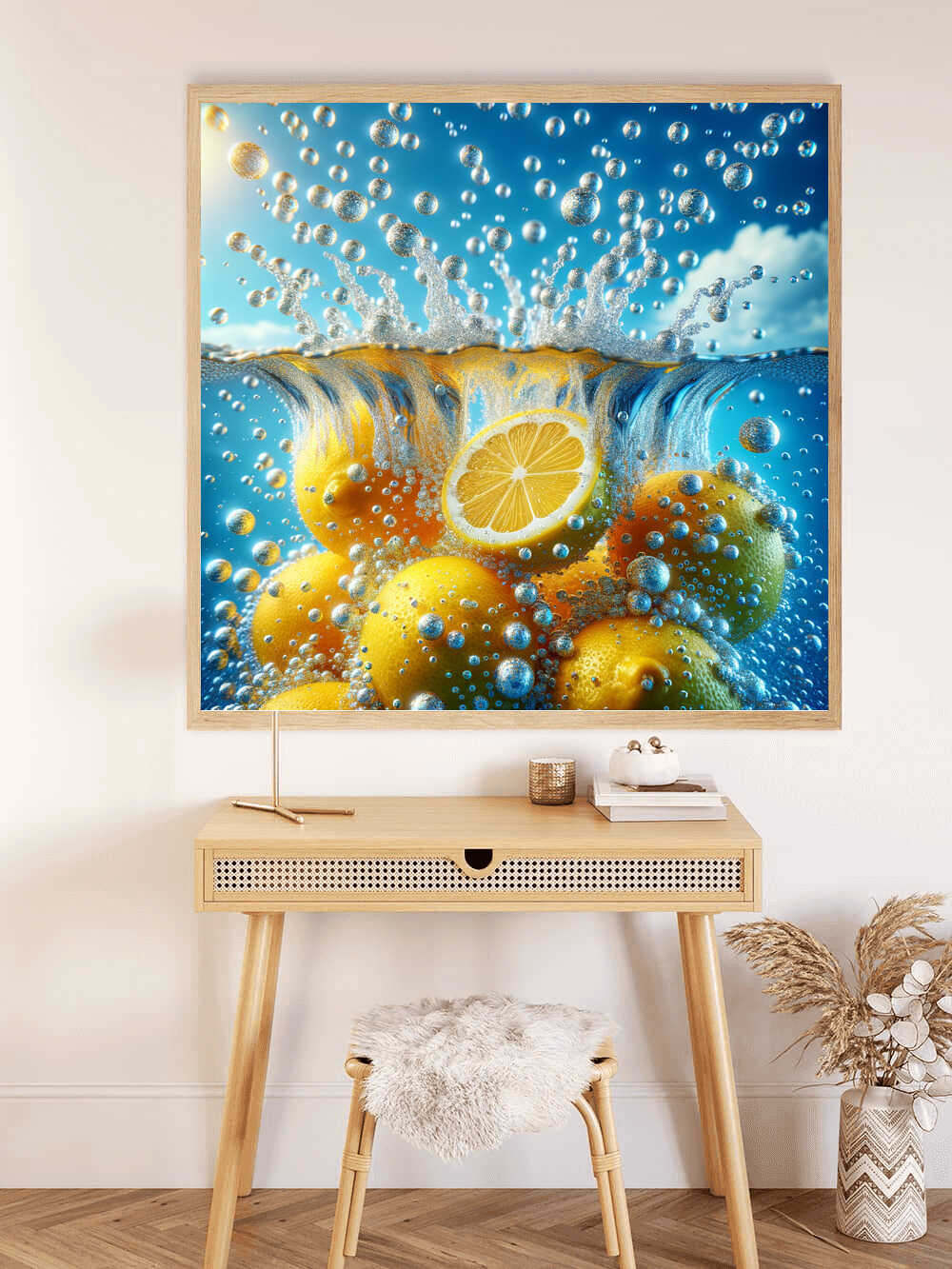 Diamond Painting - Zitronen im Wasser