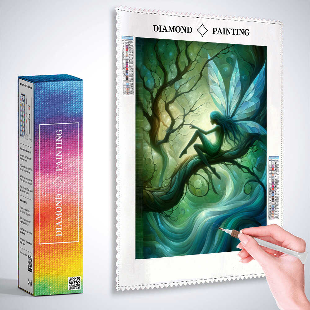 Diamond Painting - Fee ruht