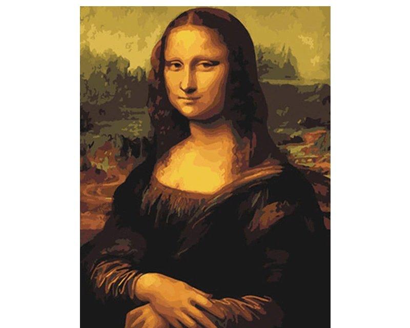 Leonardo Da Vinci, Mona Lisa - gedruckt in Ultra-HD - bekannte künstler, bestseller, vertikal