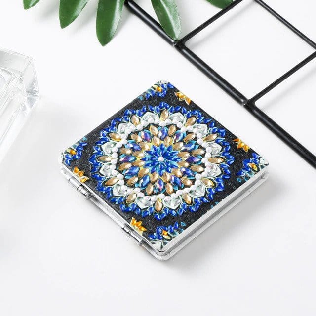 Taschenspiegel, Mosaik Eckig - gedruckt in Ultra-HD - accesoires, taschenspiegel