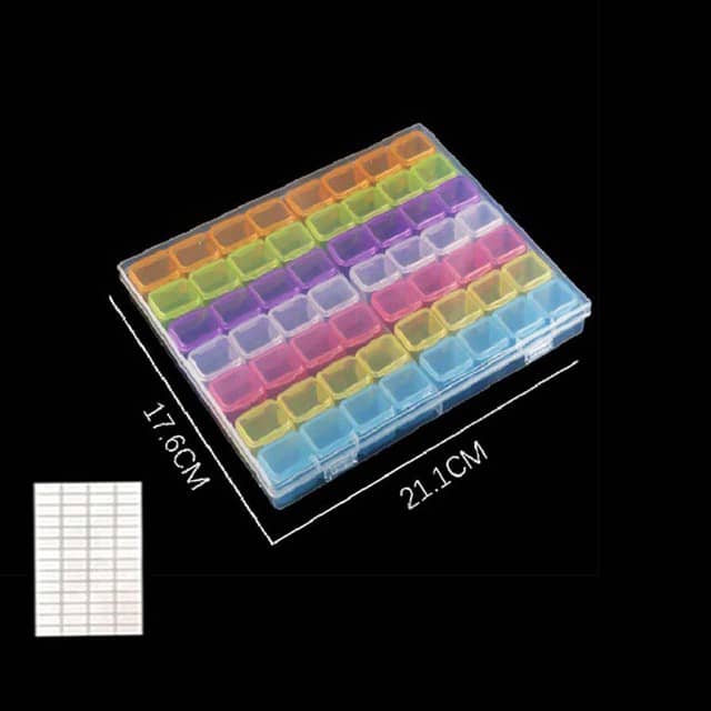 Diamond Painting Mädchen 9 Jahre Demiawaking Klassische Mandala Diamond Painting Schmuckkästchen Aufbewahrungsbox DIY Diamant Malerei Schmuckaufbewahrung Holz Organizer Box Geschenke (25 Diamond Painting Aufbewahrung