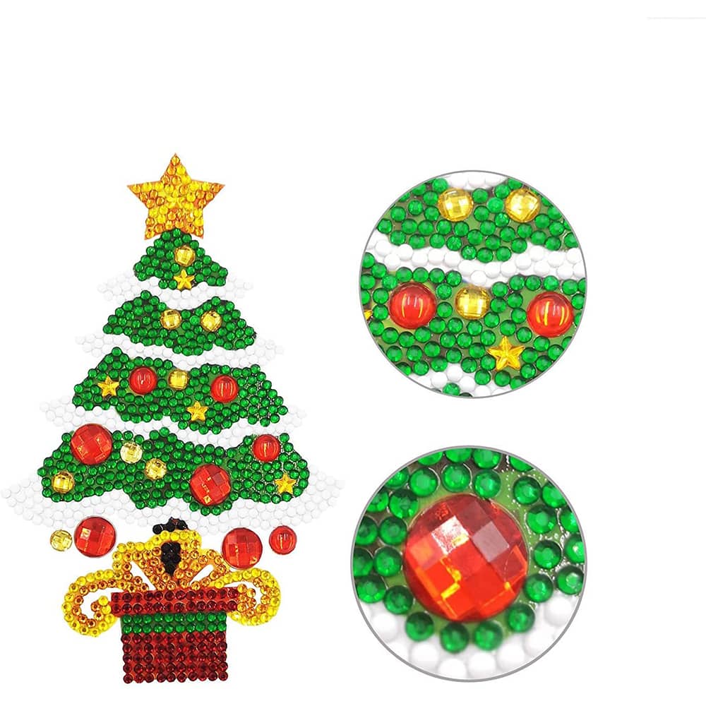 Diamond Painting Sticker - Merry Christmas - gedruckt in Ultra-HD - sticker, zubehör