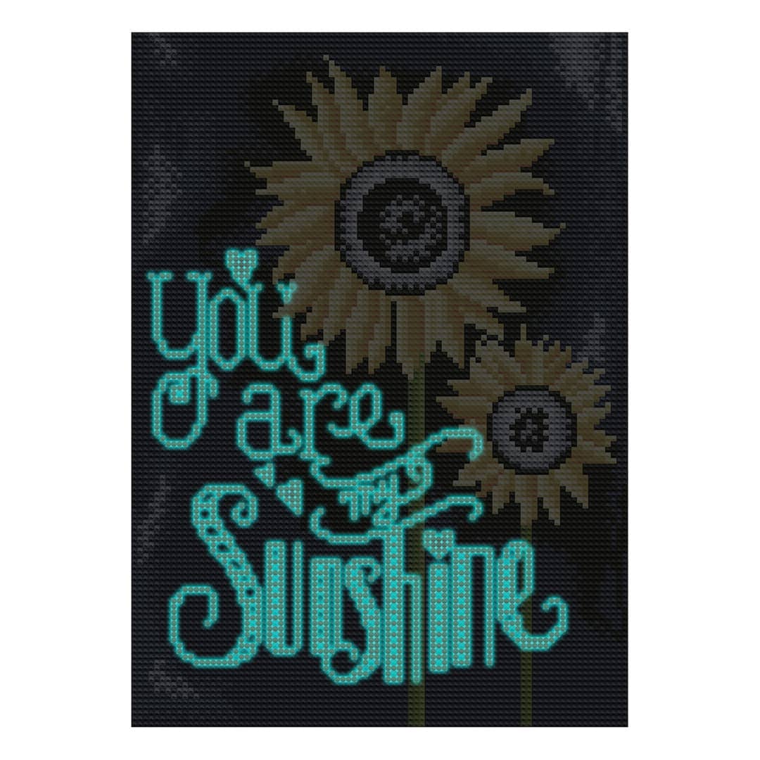 Gartenflagge 'You Are My Sunshine' Mit Sonnenblumen – 32,5 X 45,7 Cm, Doppelseitig, Aus Jute