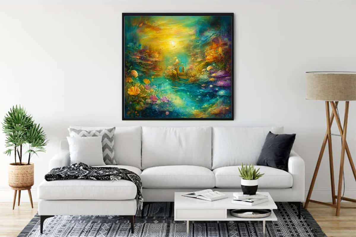Malen nach Zahlen - Waldgeflüster - hochwertige Leinwand - 170523, bekannte künstler, Josephine Wall, Neu eingetroffen, Quadratisch