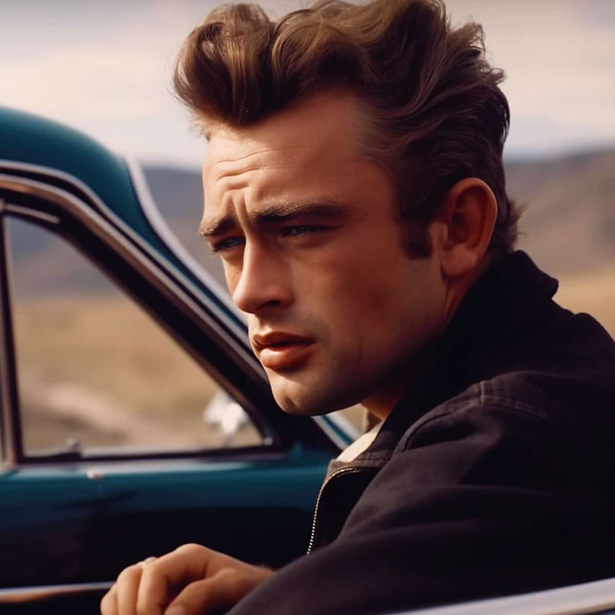 Diamond Painting - James Dean, das zeitlose Idol - gedruckt in Ultra-HD - James Dean, Menschen, Neu eingetroffen, Quadratisch