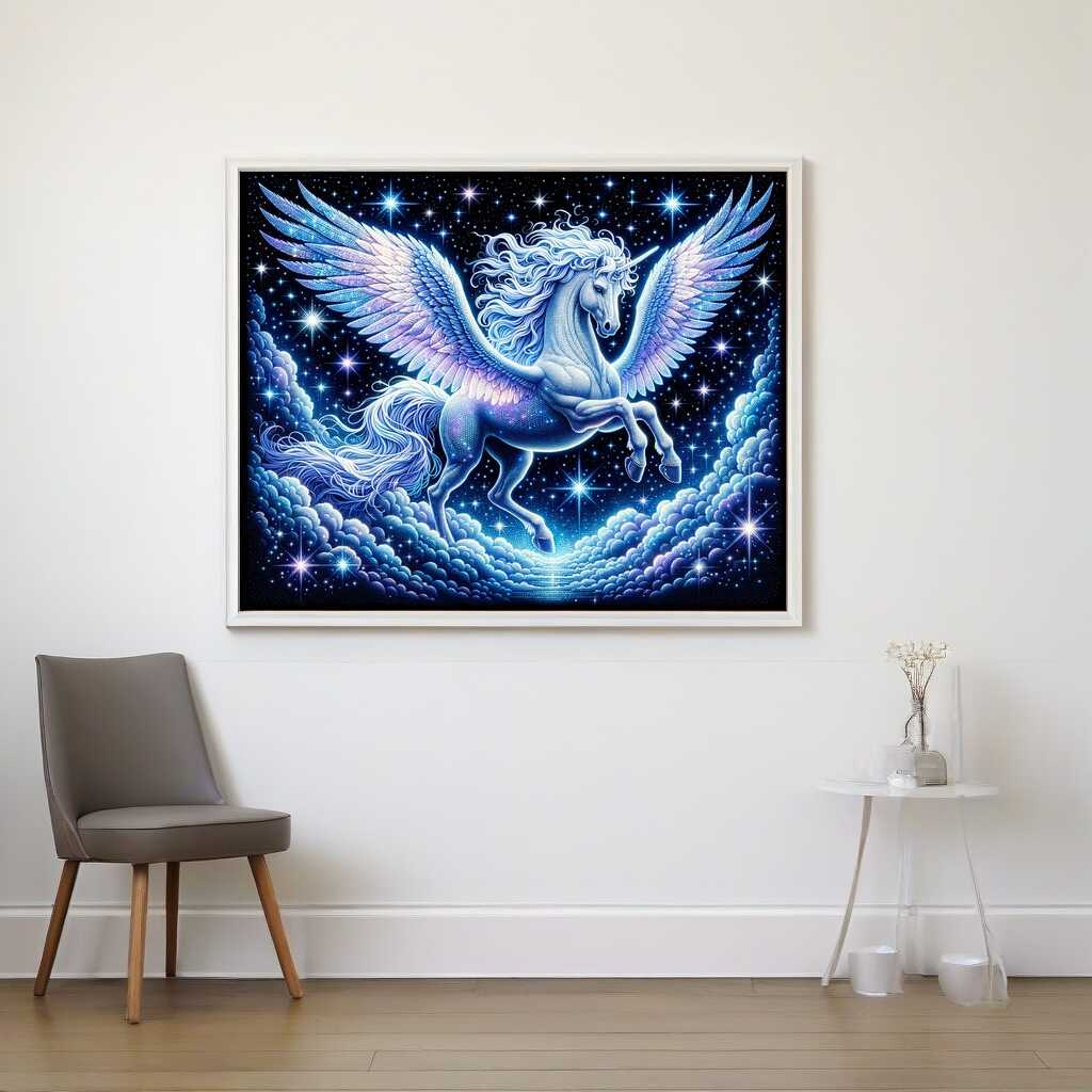 Diamond Painting - Fliegendes Pegasus