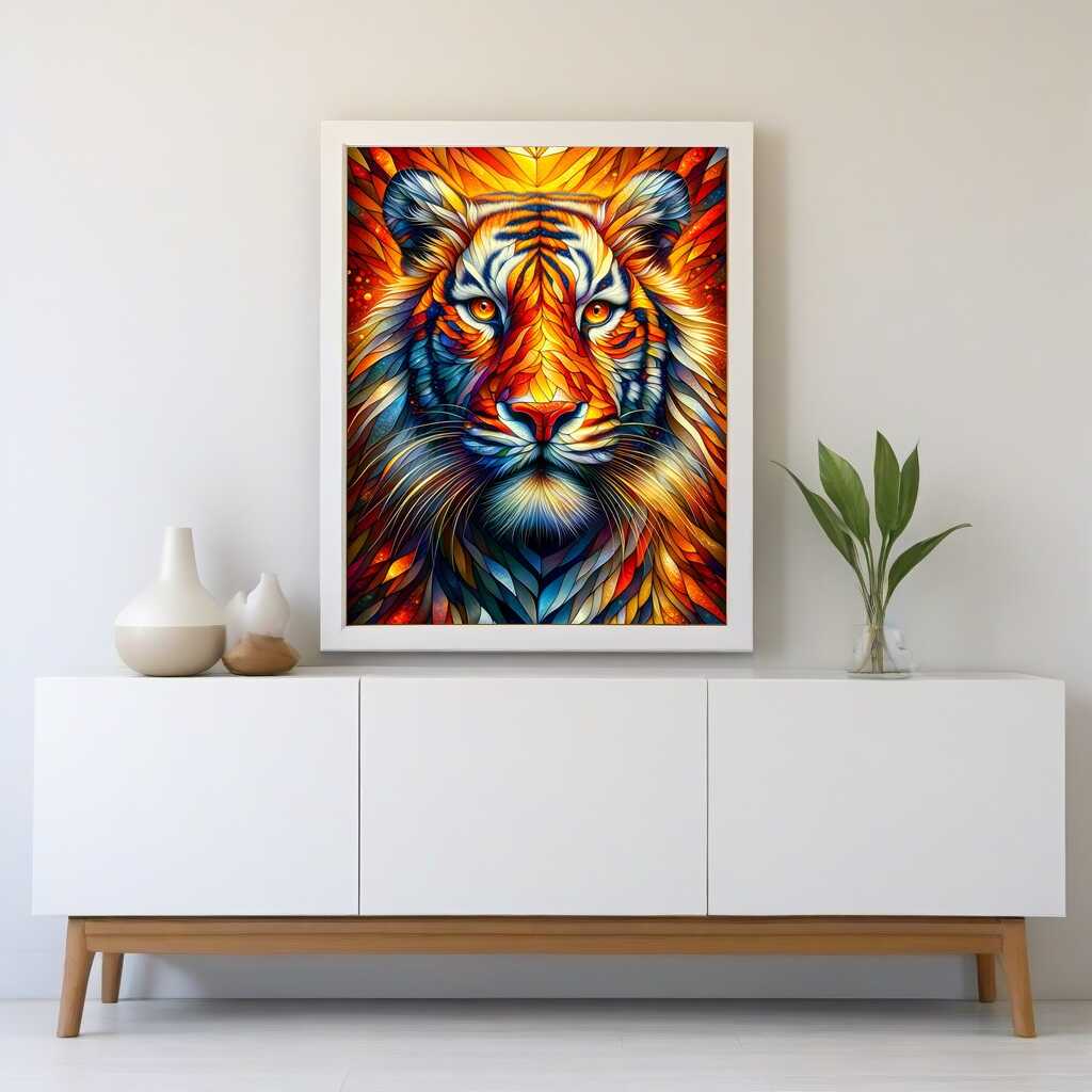 Diamond Painting - Tiger Ruf