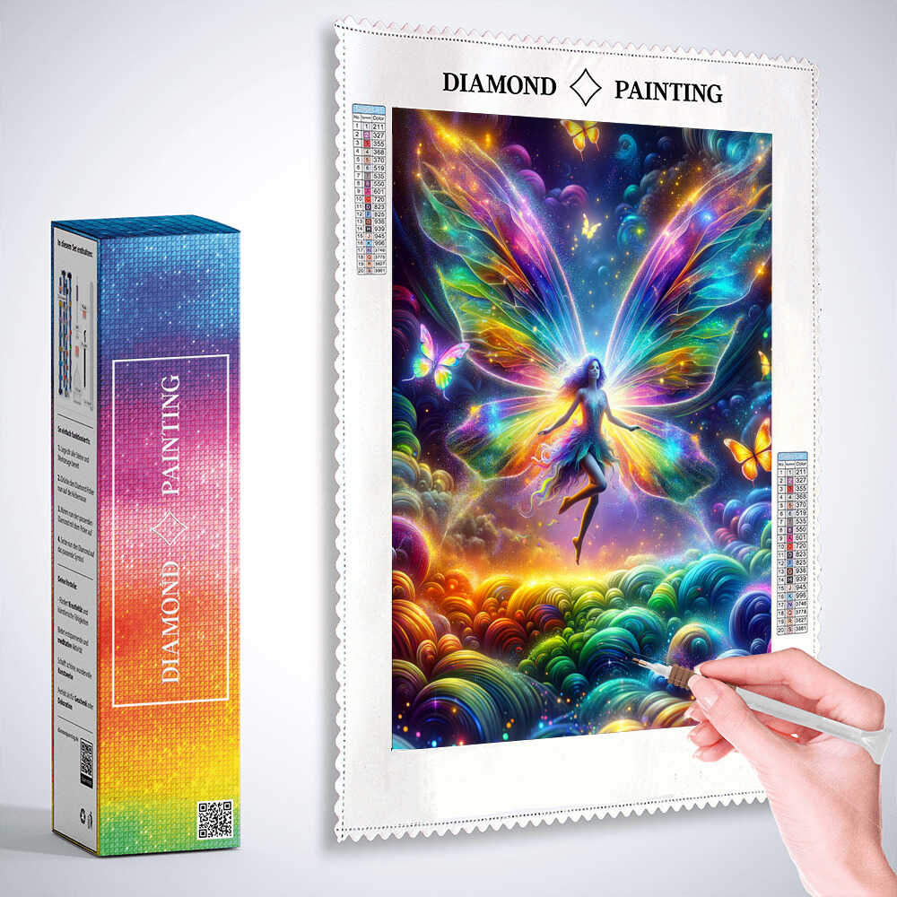 Diamond Painting - Bunte Elfe