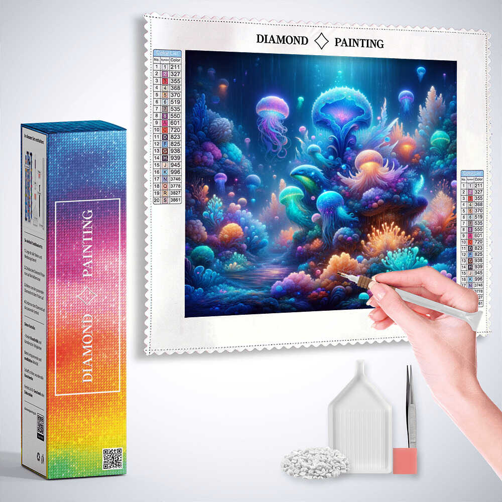 Diamond Painting - Geheimnisvolle Tiefsee