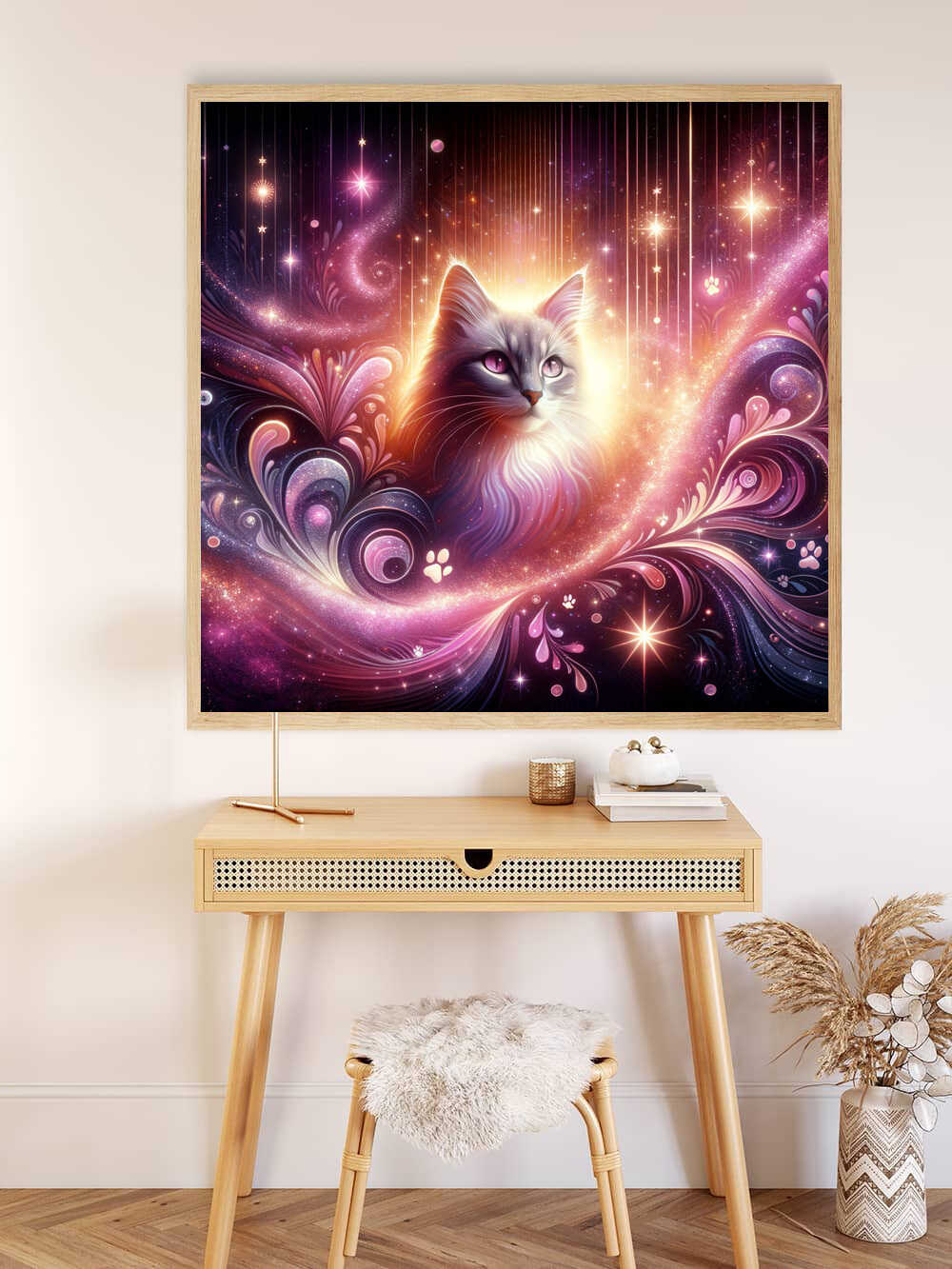Diamond Painting - Home is where my cats are