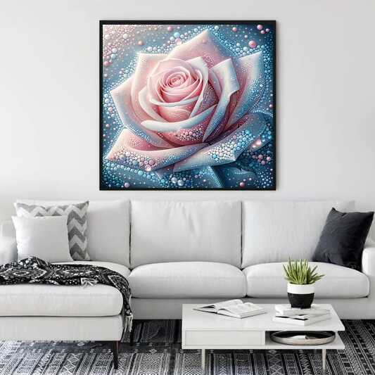 Diamond Painting - Rosa Rose