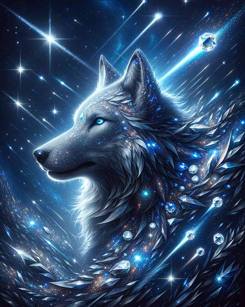 Diamond Painting - Alphawolf