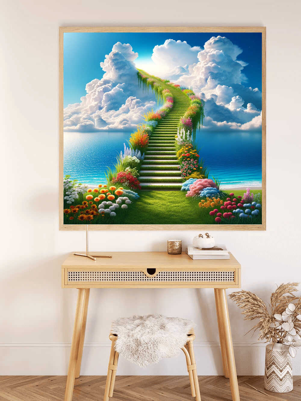 Diamond Painting - Himmelsstiege: Ein Traumpfad