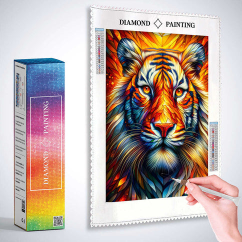 Diamond Painting - Tiger Ruf