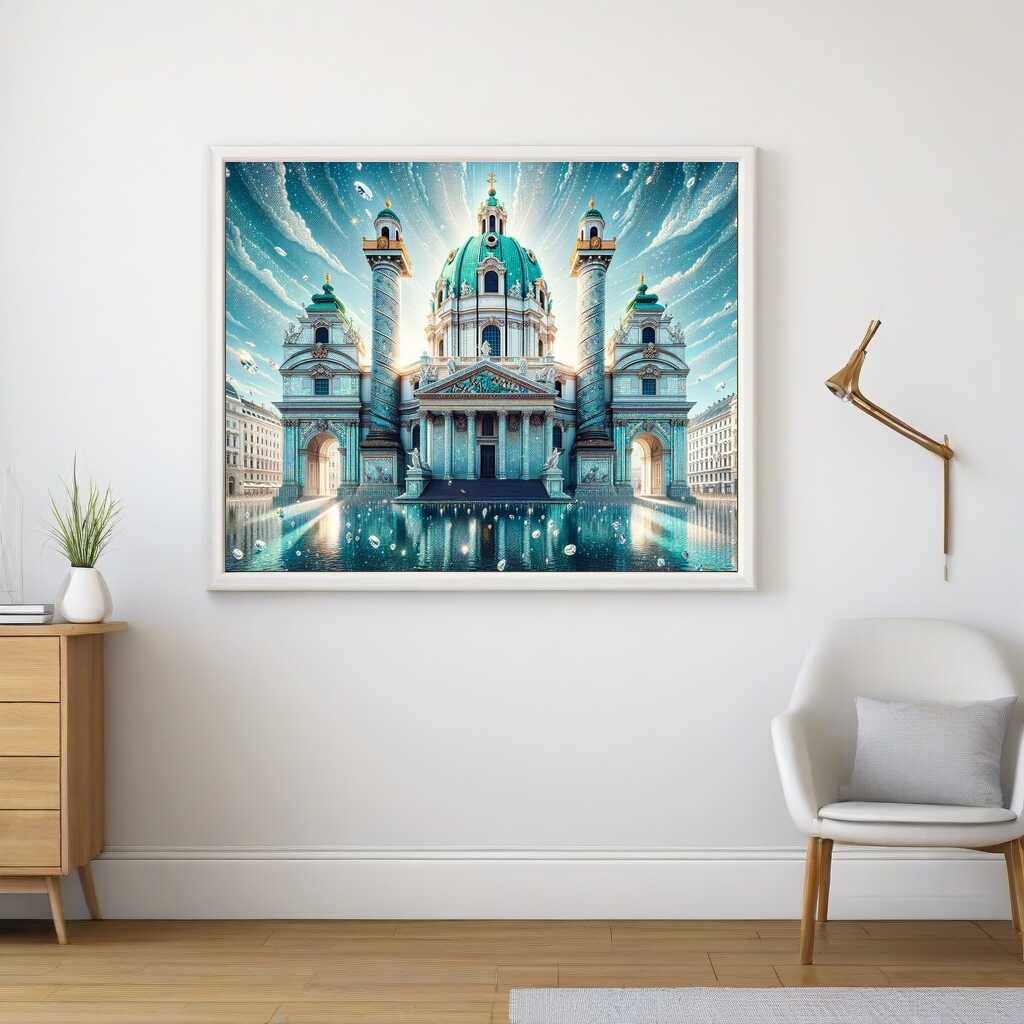 Diamond Painting - Karlskirche Wien