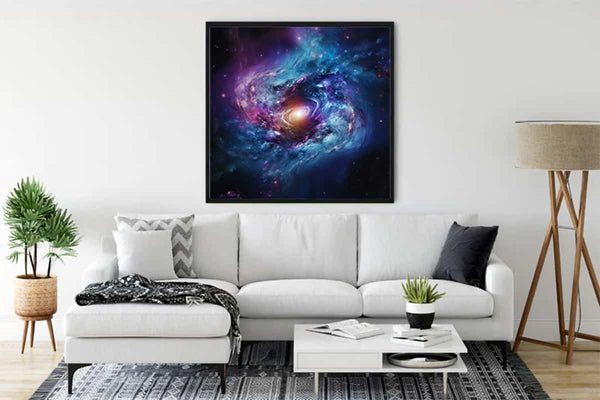 Malen nach Zahlen - Kosmische Harmonie - hochwertige Leinwand - 170523, Neu eingetroffen, Quadratisch, Universum, Weltall