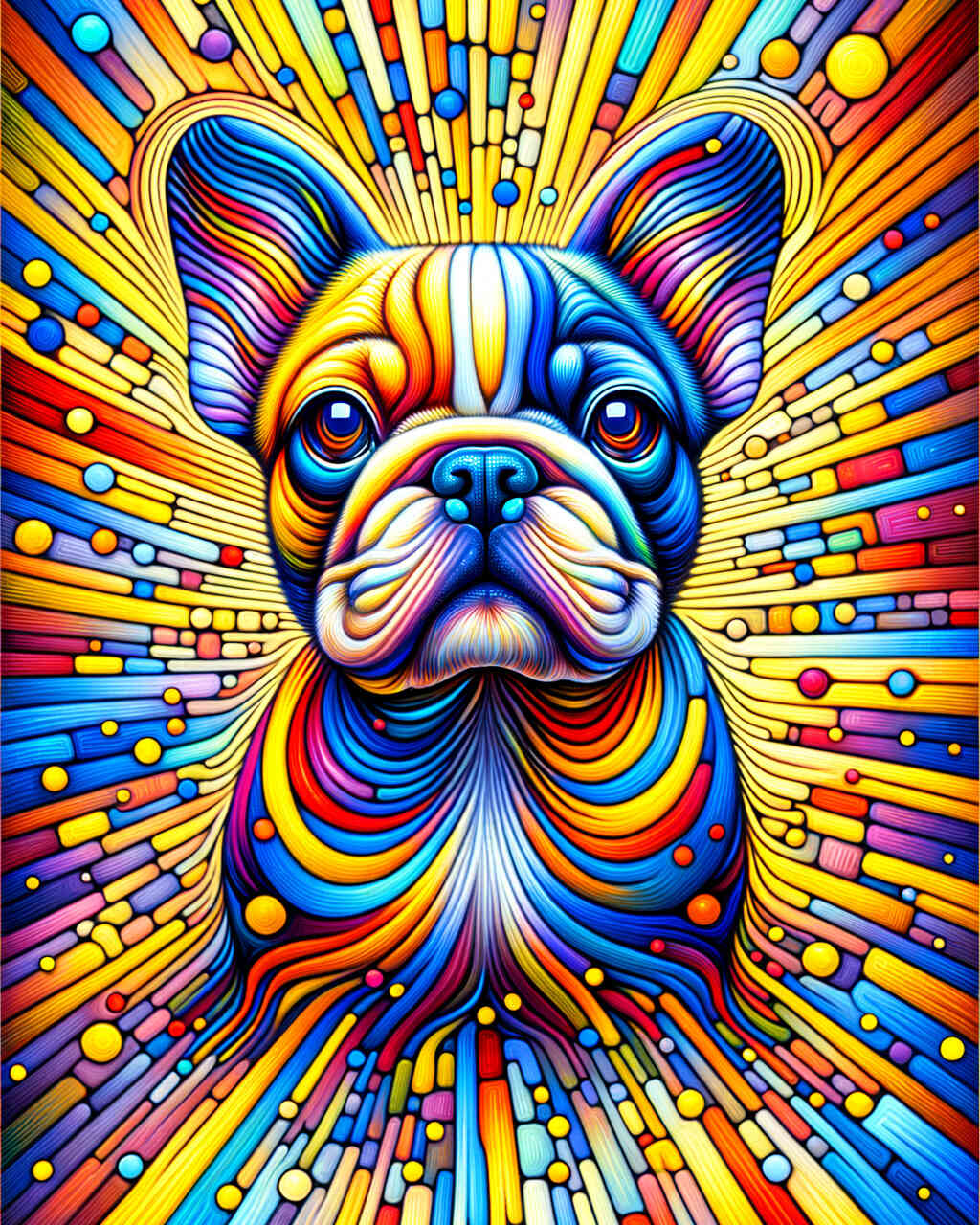 Diamond Painting - Französische Bulldogge
