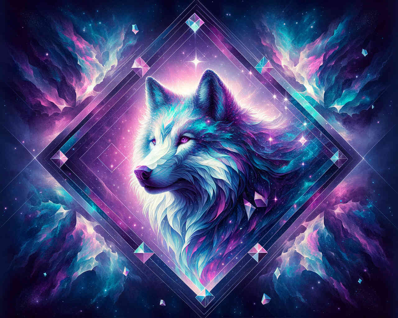 Diamond Painting - Lieber Wolf