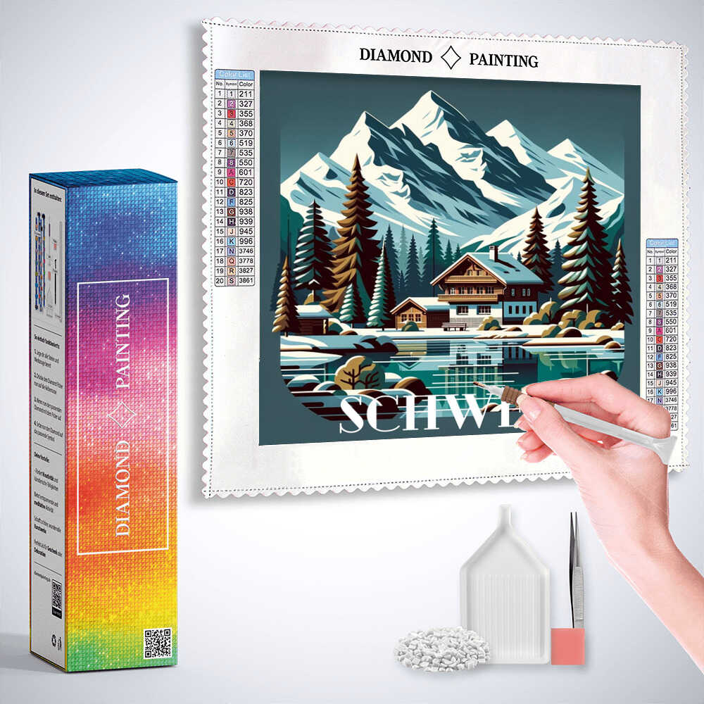 Diamond Painting - Alpenträume