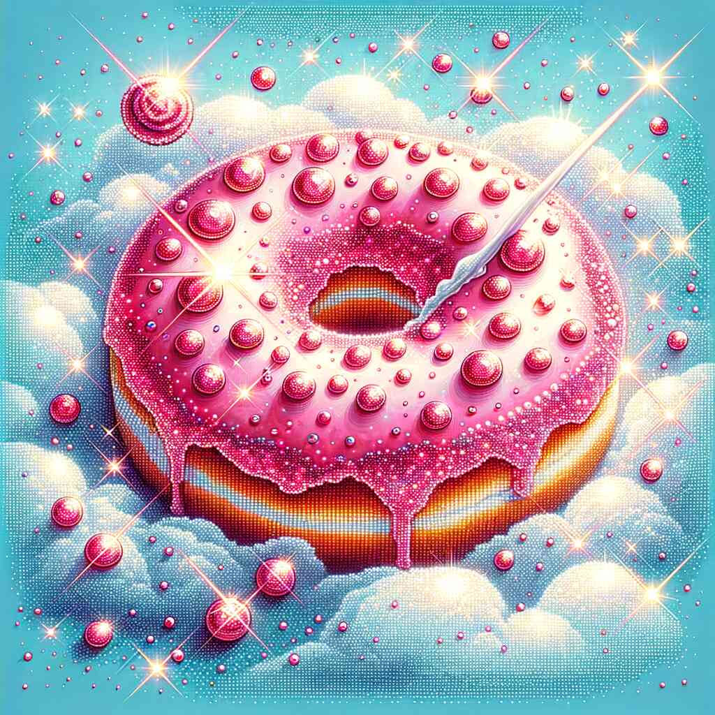 Diamond Painting - Pink Donut