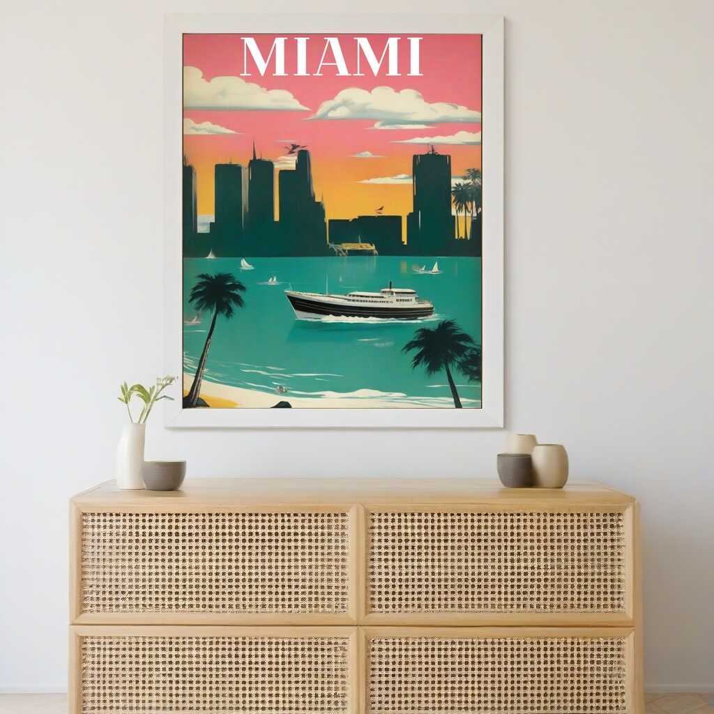 Diamond Painting - Traum von Miami