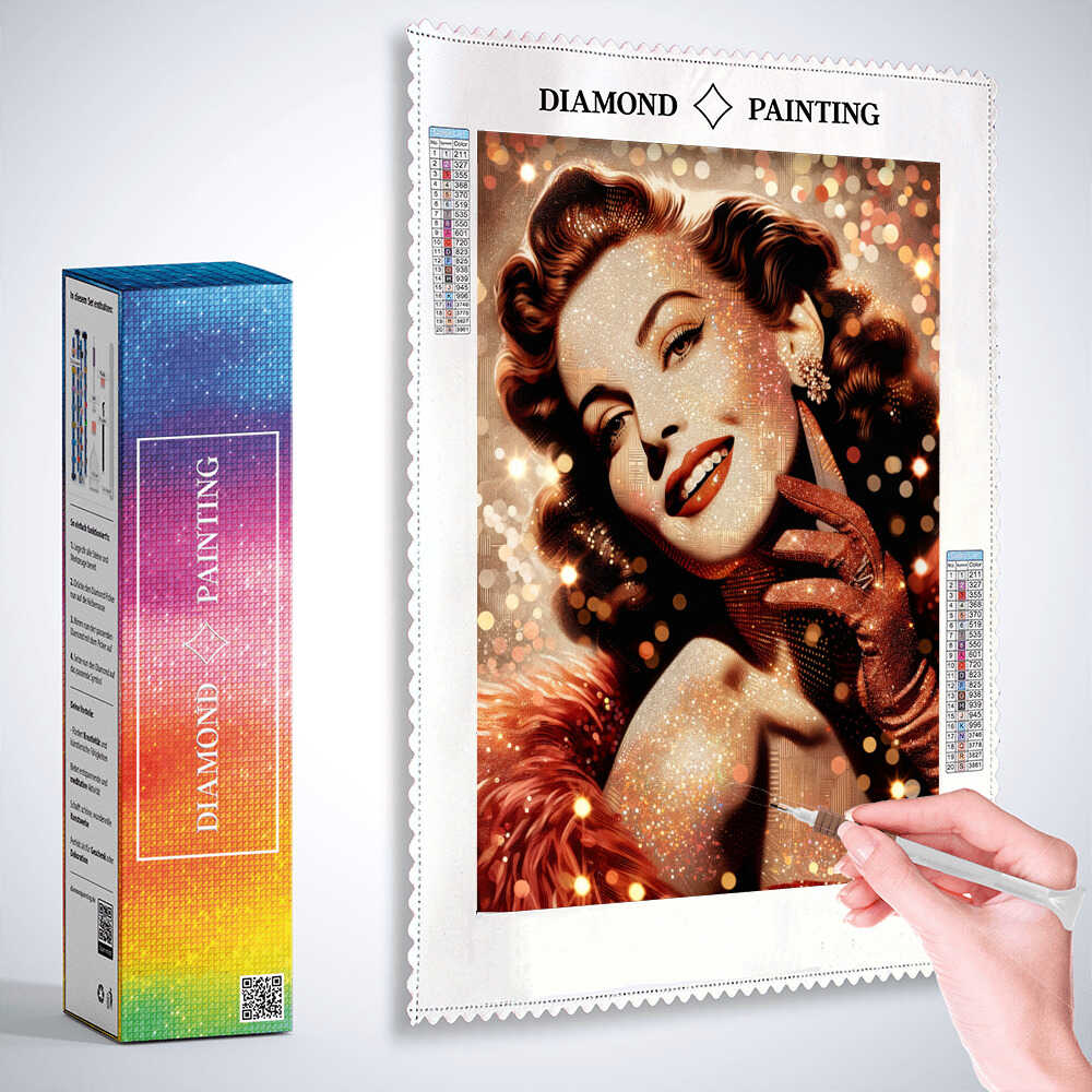 Diamond Painting - Marilyn Monroe Kollage